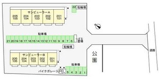 サンビューラーＢの物件内観写真